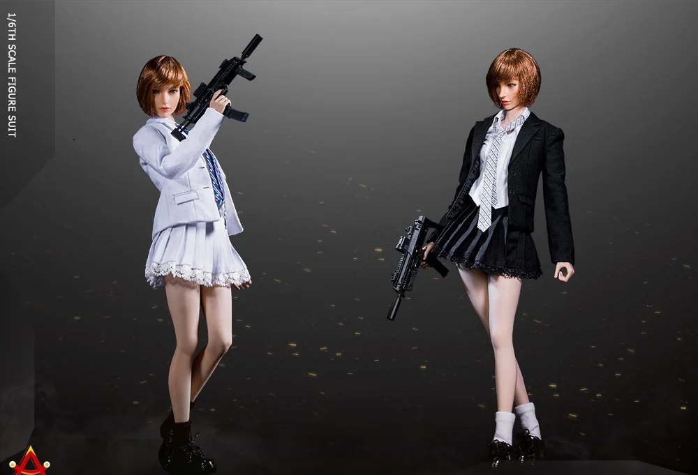 

[ESTARTEK] ACPLAY ATX041 1/6th JK GIRL Costume Set Battle Girl's Uniform Suit for 12" Collectible Action Figure DIY