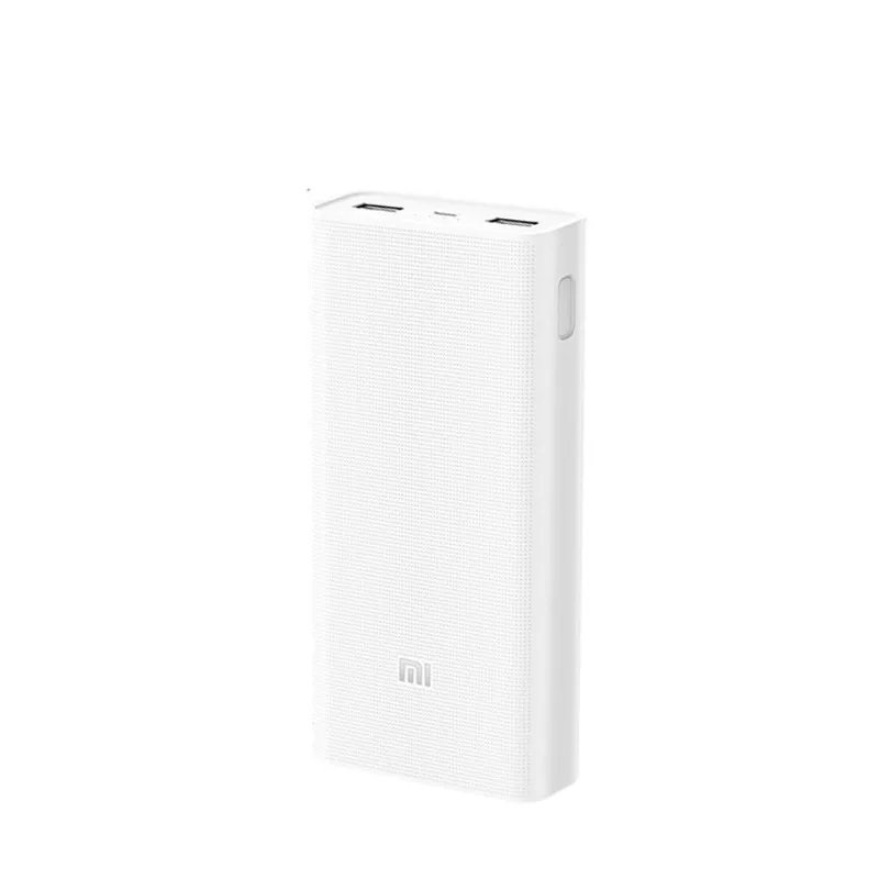 Оригинальный внешний аккумулятор Xiaomi mi 20000 мАч 2C портативная зарядка два usb порта