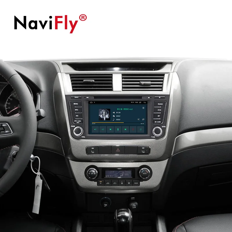 Navifly 2din 2+ 32G Android 9,1 автомобильный gps-навигатор для Geely Emgrand GX7 EX7 X7 автомобильный Радио Аудио dvd-плеер FM AM BT wifi gps карта