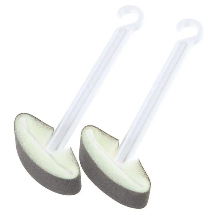 Cleaning Brush 2 Piece professional Toliet Brush Cleaning Kitchen Side