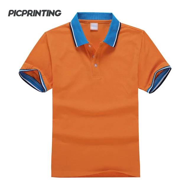 [Can Customized Polos] Women OL Style Cotton Polo Shirts Short Sleeve Spell Color Polo Ralph Turn-Down Collar Tops S Wholesale 1