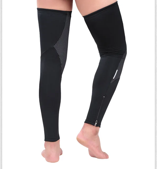 New Winter Cycling Leg Warmers Thermal Fleece Windproof MTB Mountain