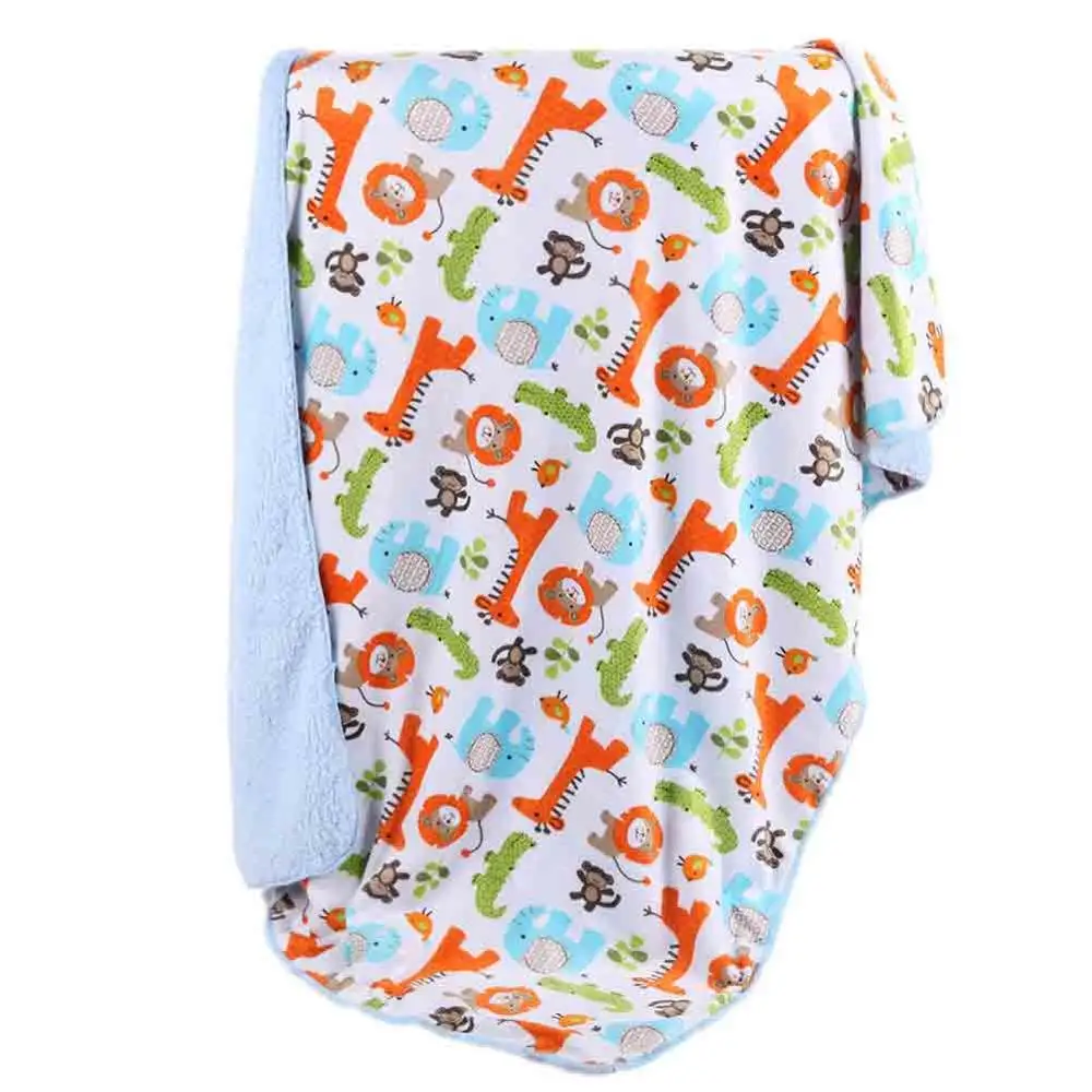 Детское одеяло на зиму и весну, мягкое Хлопковое одеяло для новорожденных, Пеленальное Одеяло для сна, детское постельное белье, Банные полотенца - Цвет: E1 (100x75cm)