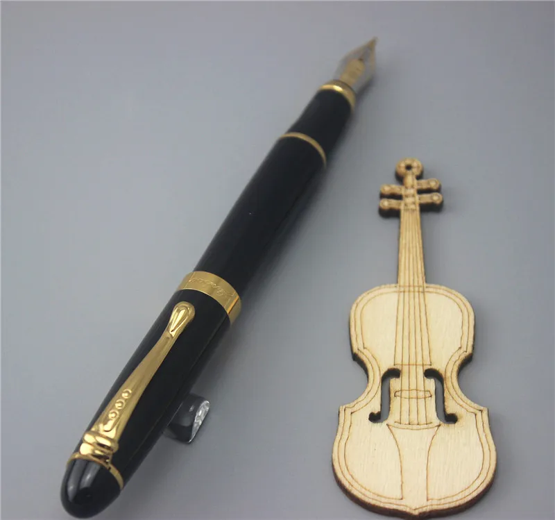 Jinhao X450 классический черный и женский с 0 7 мм перо из иридия металлические