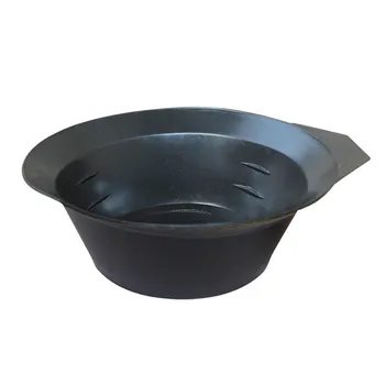

Hair Coloring Hot Bowl,Dye Cream Color Bowl,Black Plastic Bow For Hair Treatment Cream