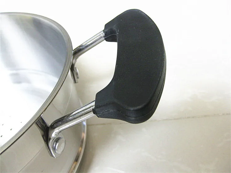 Немецкая техника инструменты для приготовления пищи 8 шт. набор посуды из нержавеющей стали горшки набор кастрюль и кастрюли для готовки кастрюли стеклянная крышка Индукционная база