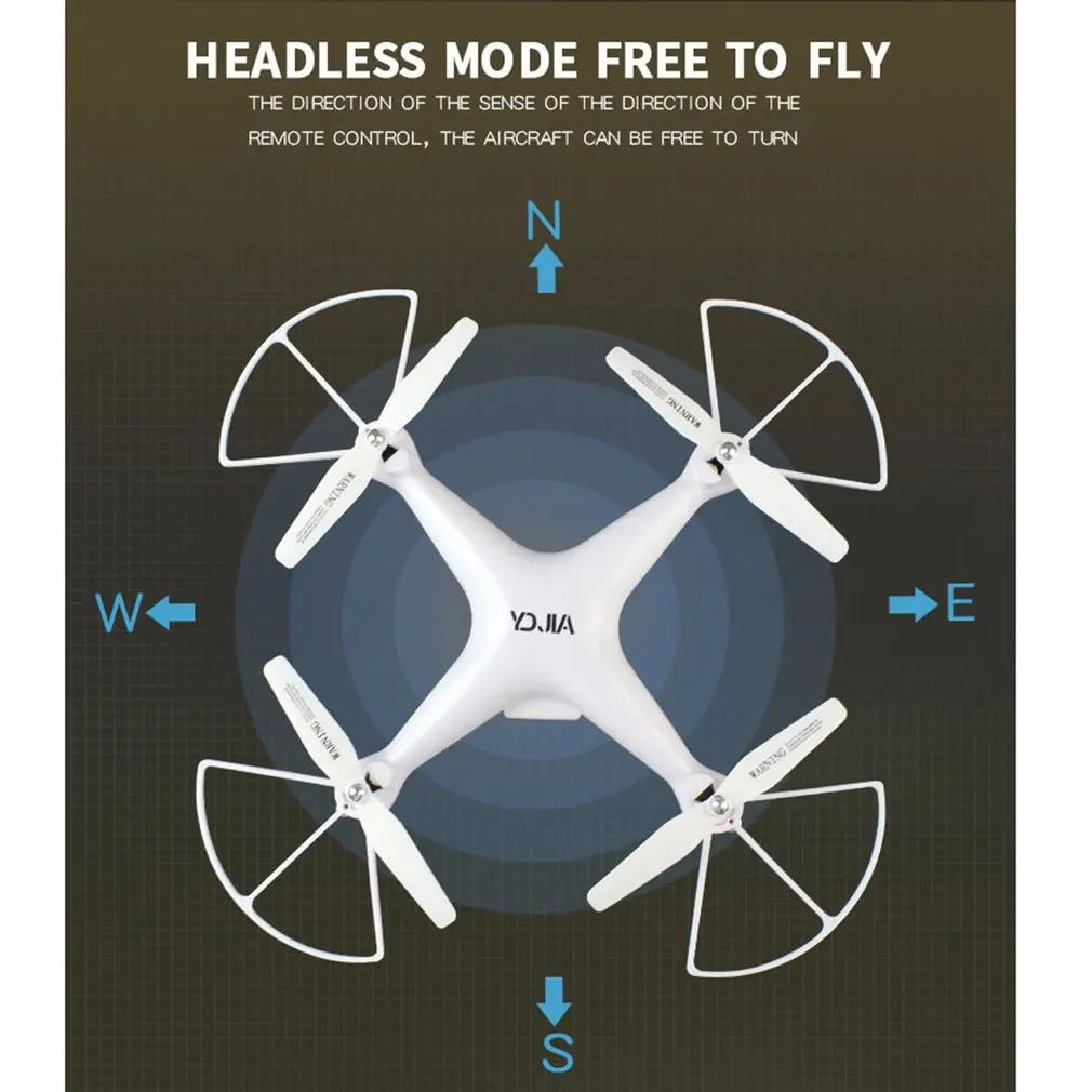 D68W 3 RC селфи умный беспилотный Дрон 2 4G Квадрокоптер самолет БПЛА с 0.3MP Wifi FPV живое