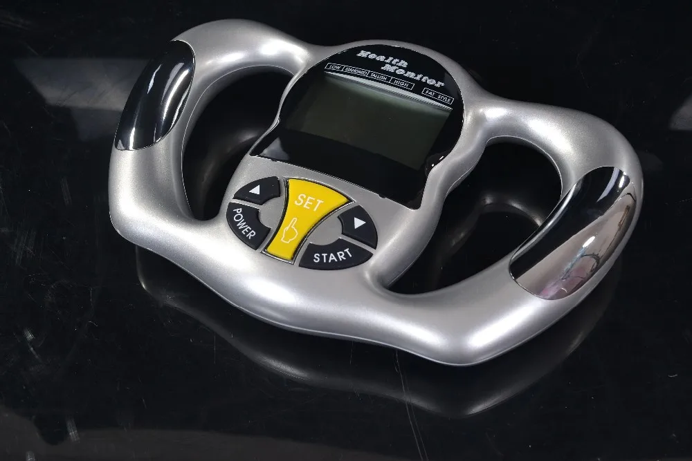 Mini Digital LCD Handheld BMI Tester Body Fat Monitor Health Analyzer