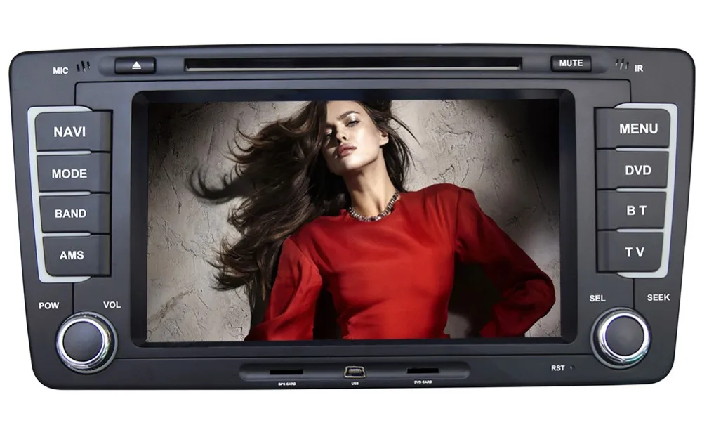 Clearance 7" HD 1024*600 4 Core Android Car DVD GPS Radio Video Stereo Navigation Player for Skoda Octavia A5 2009 2010 2011 2012 2013 0
