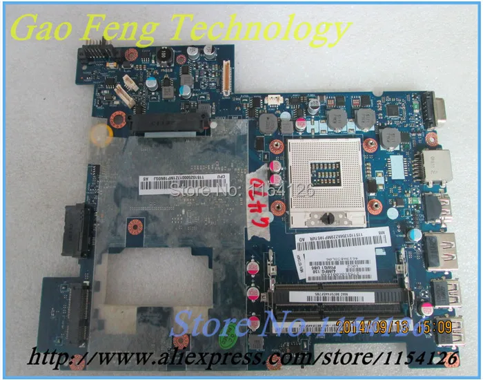 Материнская плата для ноутбука Lenovo G470 материнская HM65 Встроенная DDR3 100%