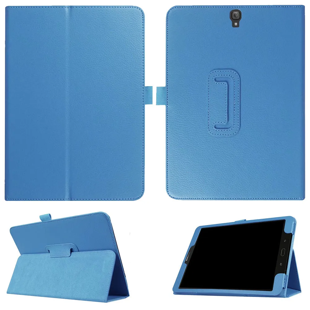 For Samsung Galaxy Tab S3 9.7 Case SM-T820 T825 Slim Leather Flip Stand Tablet Protect Cover Galaxy Tab S3 9.7 inch Folio Case (4)