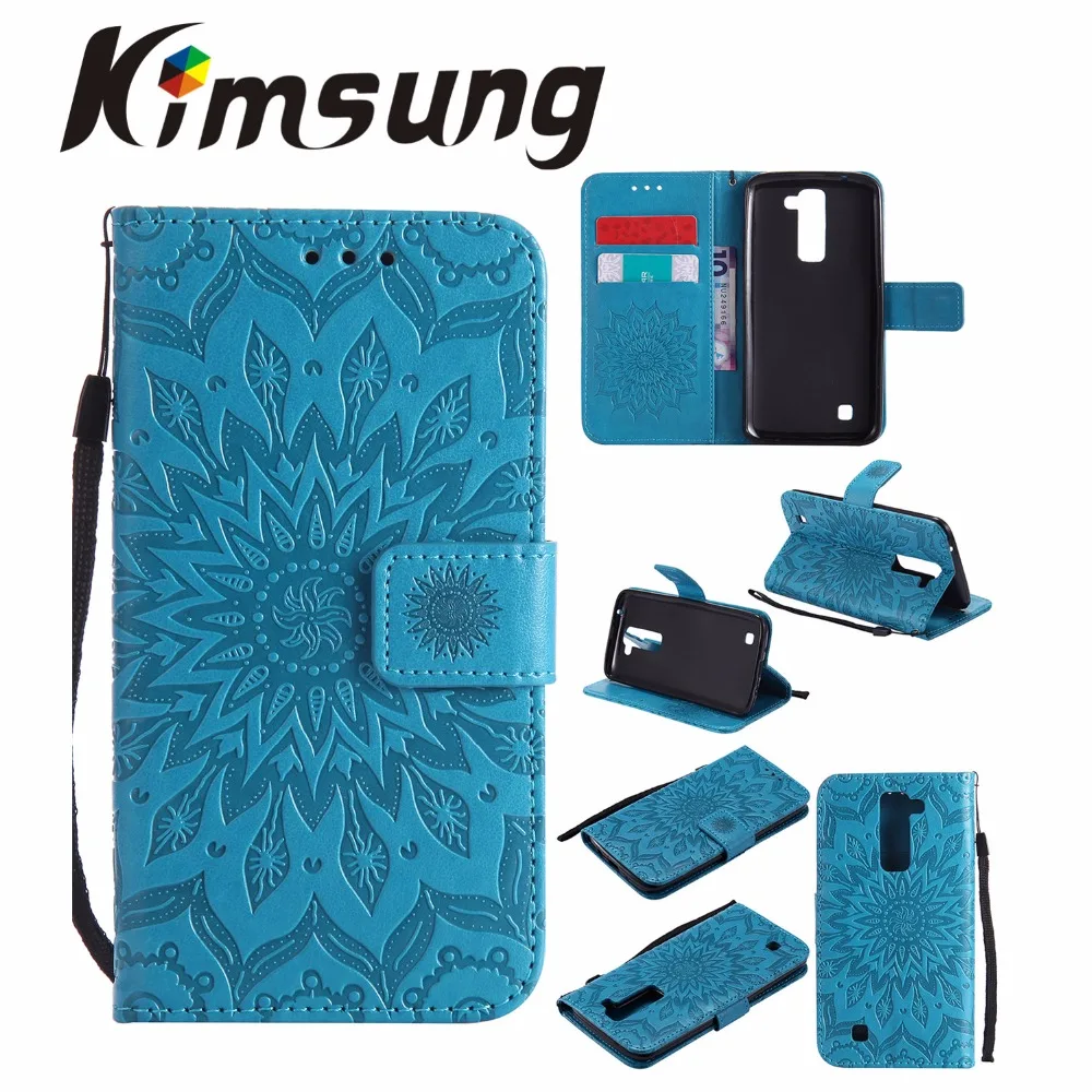 For LG K7 X210 X210DS MS330 Case PU Leather + Soft Silicon Flip Wallet Cover Coque Tribute 5 LS675 Phone Fundas Capa | Мобильные