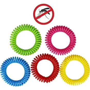 

10 Pcs/pack Outdoor Anti Mosquito Bug Pest Repel Wrist band Bracelet NonToxic Insect Repellent for Adult & Kids Wholesale