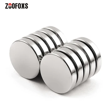 

ZOOFOXS 3pcs 25 x 5 mm Round Small Super Strong Neodymium Magnet Rare Earth 25x5mm Powerful Fridge Permanet Magnets 25*5mm