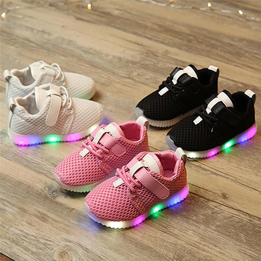 kids light up school shoes