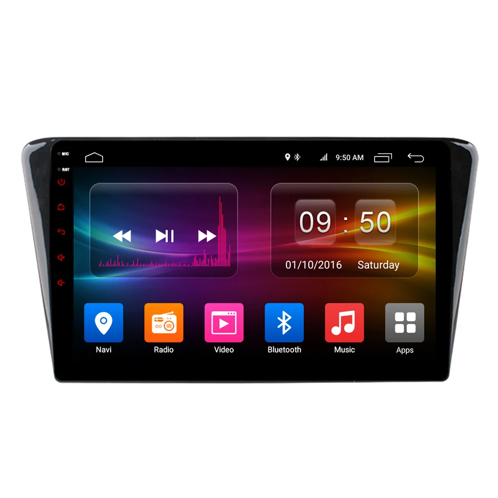 Perfect RoverOne Android 9.0 Octa Core Car Radio GPS For Peugeot 408 2014 2015 2016 2017 Touchscreen Multimedia Player Stereo Head Unit 1