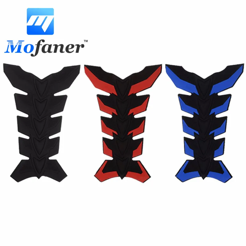 Mofaner 3D резиновая мотоцикл изменение топливные баки для мотоциклов Pad Protector стикеры Наклейка