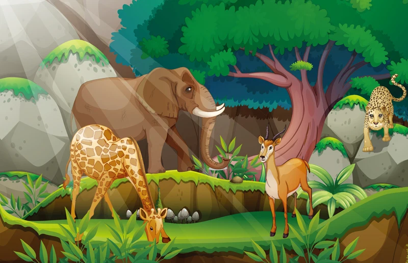 Unduh 770 Koleksi Background Animasi Hewan Paling Keren