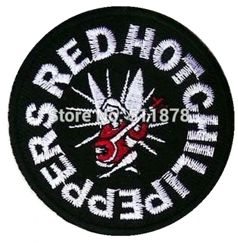 

CHILI PEPPERS Music Band EMBROIDERED IRON On Patch T shirt Transfer APPLIQUE Heavy Metal Rock Punk Badge Party Favor