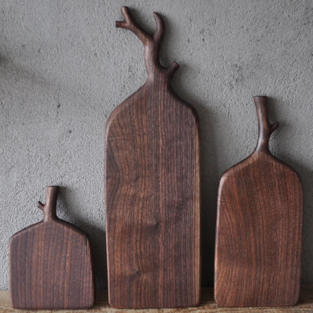 Matériau de noix en bois planche à découper originale bois planche à  découper Flexible cuisine outils
