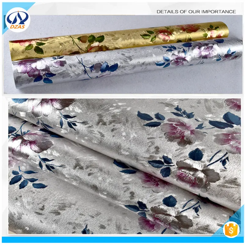 2018gold foil wallpaper066