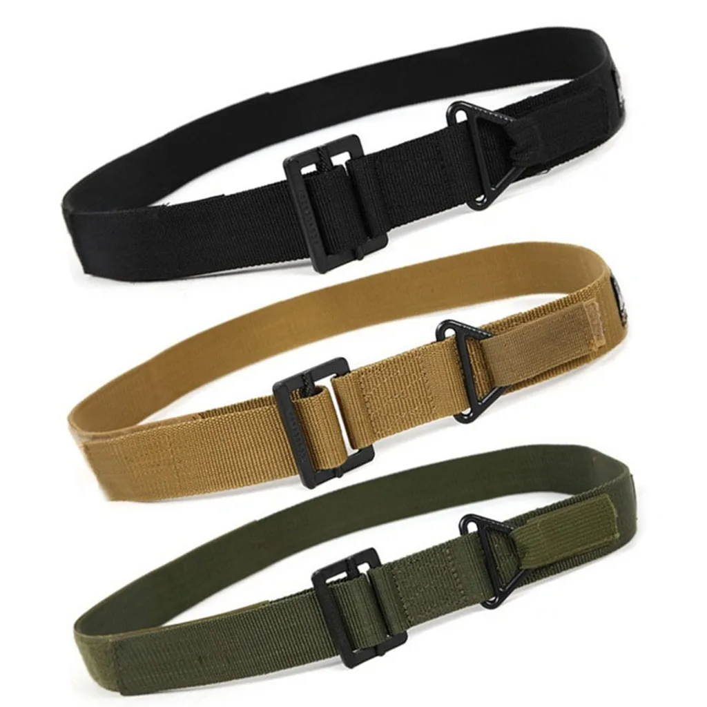 

1 Piece High Quality Nylon Adjustable Field Operation Rescue Rigger Combat Web Belt Buckle Waistband For Operation Game