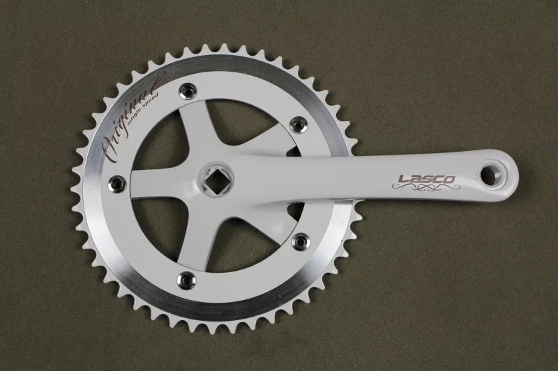 

fixed gear chainwheel and cranks/ lasco chainwheel