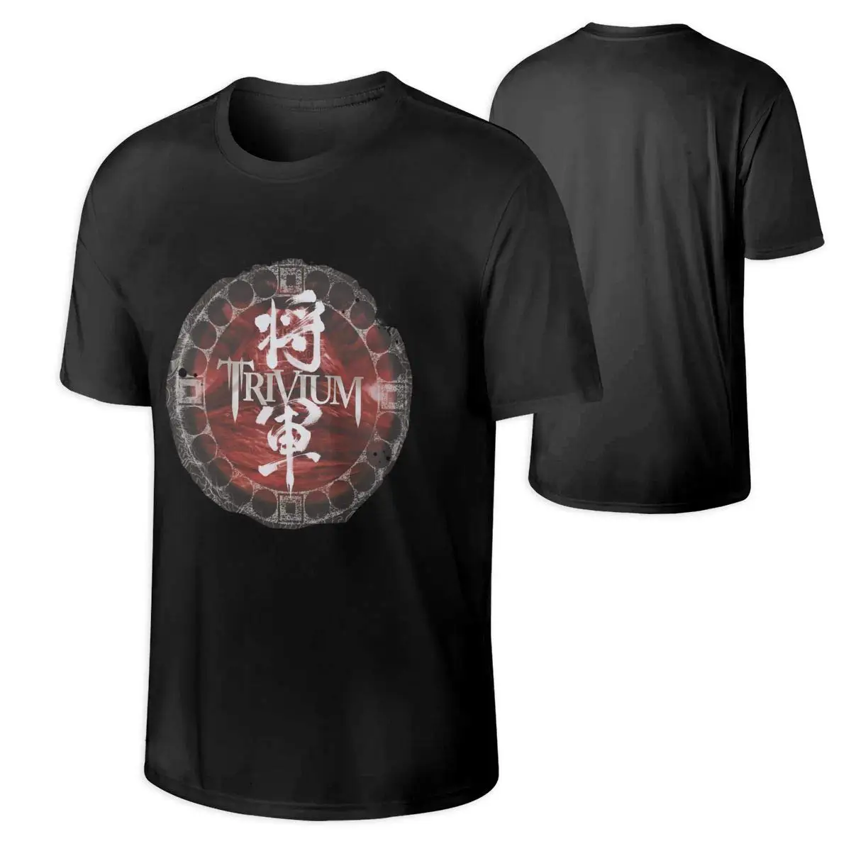 

Mens Trivium Shogun Music Band Short Sleeves T Shirt Black Gift