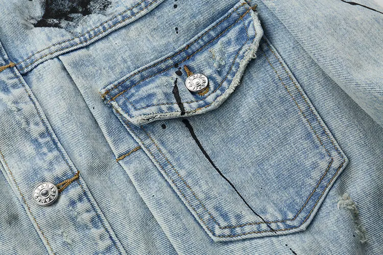 Graffiti Denim Jackets 4