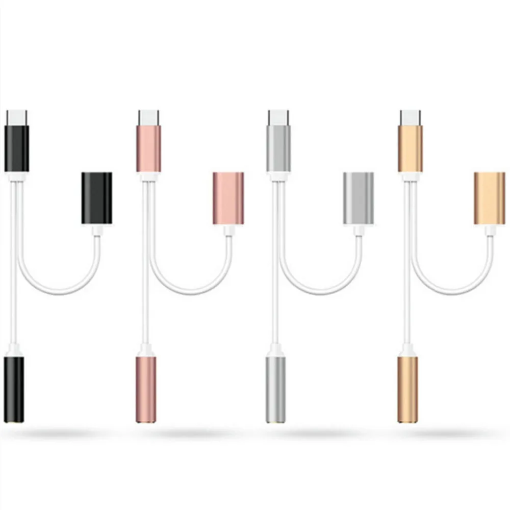 

USB Type C USB-C to 3.5 mm Audio Jack Charging Headphone Adapter Connector for LeTV 2 LeTV 2 Pro LeTV Max 2 Xiaomi 6