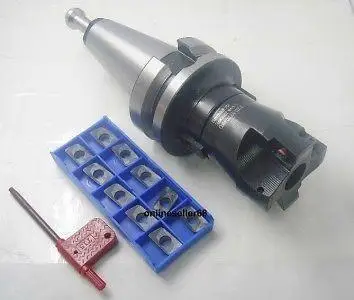 Фрезы M16 BT40 FMB22 45L + BAP400R 50 22 4T 4 канавки с 10 вставками APMT1604 для фрезерования ЧПУ|milling