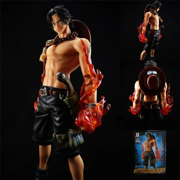 

Anime Cartoon One Piece Zero Protgas D Ace PVC Action Figure Collection Model Toy,One PIece Ace Figure Toys