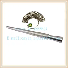 Высокое качество 4 масштаб HK, США, Европа, Япония Серебряное кольцо размер инструмента кольцемер