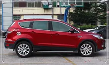 18PCS Stainless Steel Car full window Sill Molding frame trims sticker For Ford Kuga/Escape 2013-2017 Auto accessories