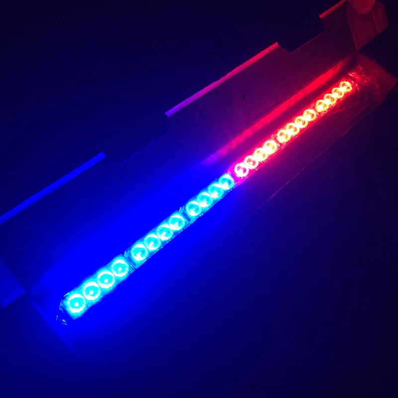 

12V Auto Led strobe light bar Police Fire truck Roof beacon flash light Emergency warning Caution VIPER Light Safety signal lamp