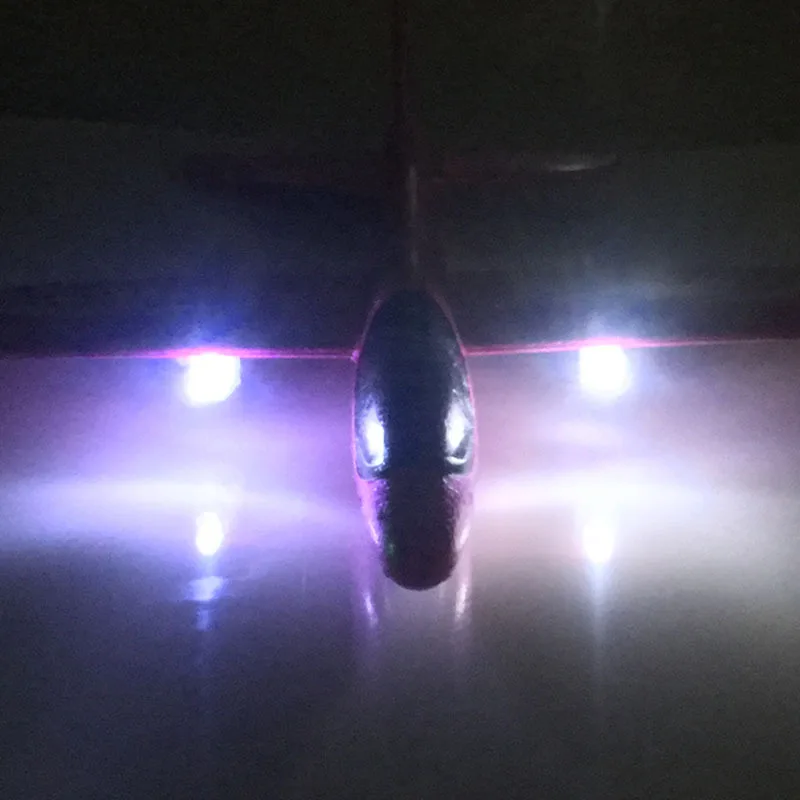 

DIY Kids Toys Wing Light For Airplane Hand-thrown Aircraft Lamp Foam Aeroplane Fillers Flying Glider Plane Toys For Children