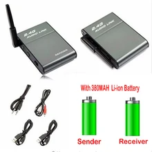 Портативный 380 мАч Двойной аккумулятор универсальный 2,4G беспроводной динамик Hi-Fi Цифровой стерео аудио Музыка передатчик приемник BX501