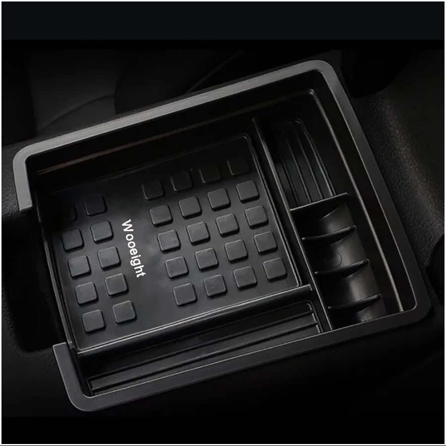 Wooeight Car Glove Box Organizer Armrest Secondary Storage Center Console Tray Box For VW Volkswagen Sagitar 2014 (8)