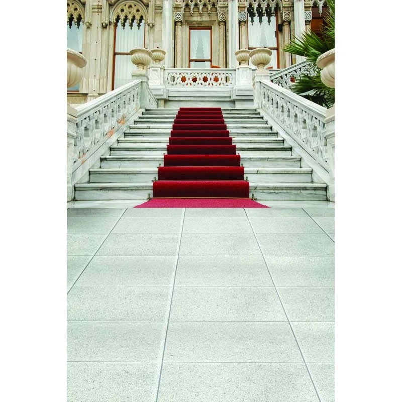 LB 5x7ft Building Palace Photography Backdrop Stairs Photo Background Studio Prop Vinyl Customized GD59 