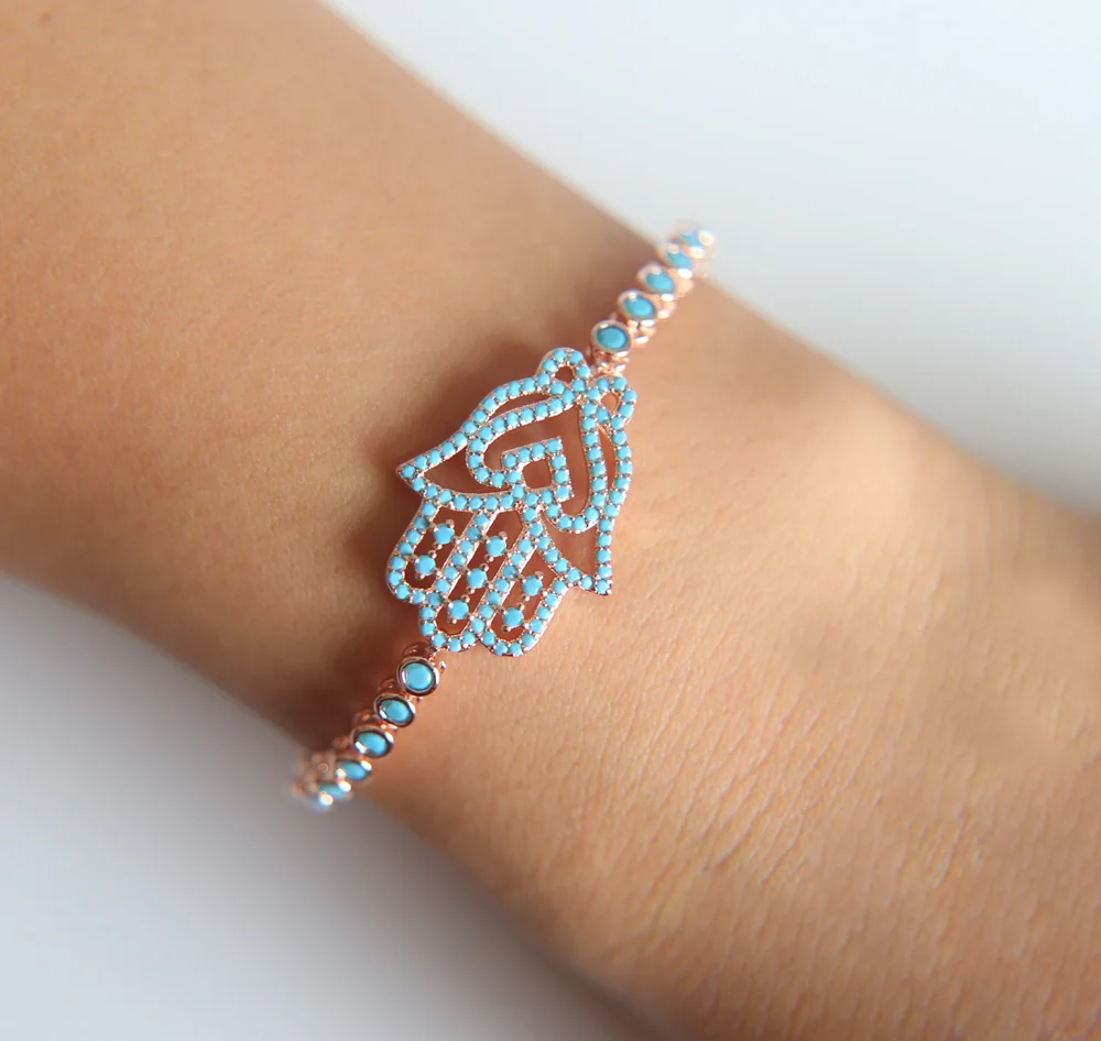 Роскошный браслет светло бирюзовый с цепочкой для тенниса|turkish jewelry bracelet|bracelet