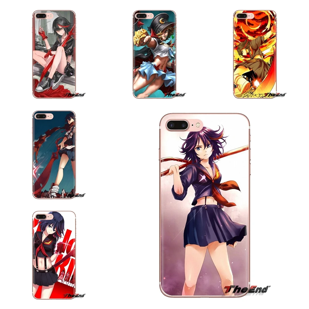 KILL la Ryuko Matoi Anime For Samsung Galaxy S3 S4 S5 Mini S6 S7 Edge S8 S9 S10 Plus Note 3 4 5 8 9 Transparent TPU Housing |