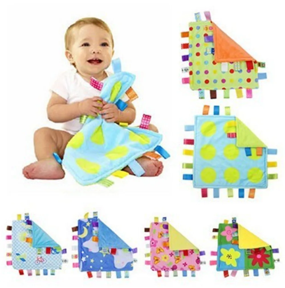 Super Soft Appease Baby Taggy Comforter 