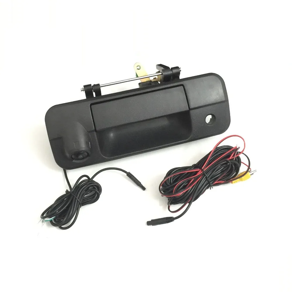 For 2007 2014 Toyota Tundra Car Styling Tailgate Handle Rear View