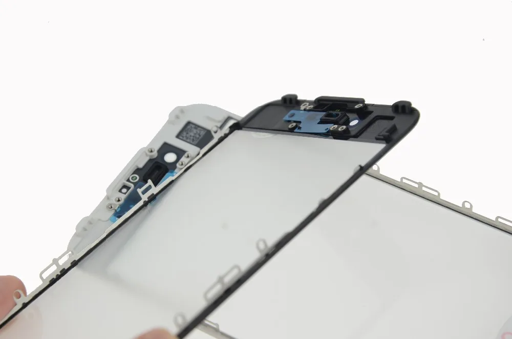 10 шт. топ + холодный пресс 3 в 1 для iPhone 6 plus внешняя Сенсорная панель Замена iphone