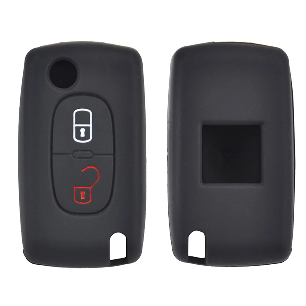 2 Кнопка чехол для ключа подходит PEUGEOT 307 308 406 407 408 107 206 207 607 пульт дистанционного