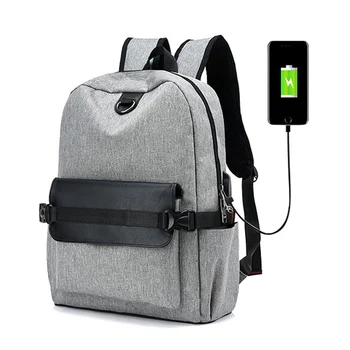 

Men's Anti theft Backpacks Male Travel women Teenagers Student School Bags Simple Notebook USB Charging Laptop Backpack 2018 NEW