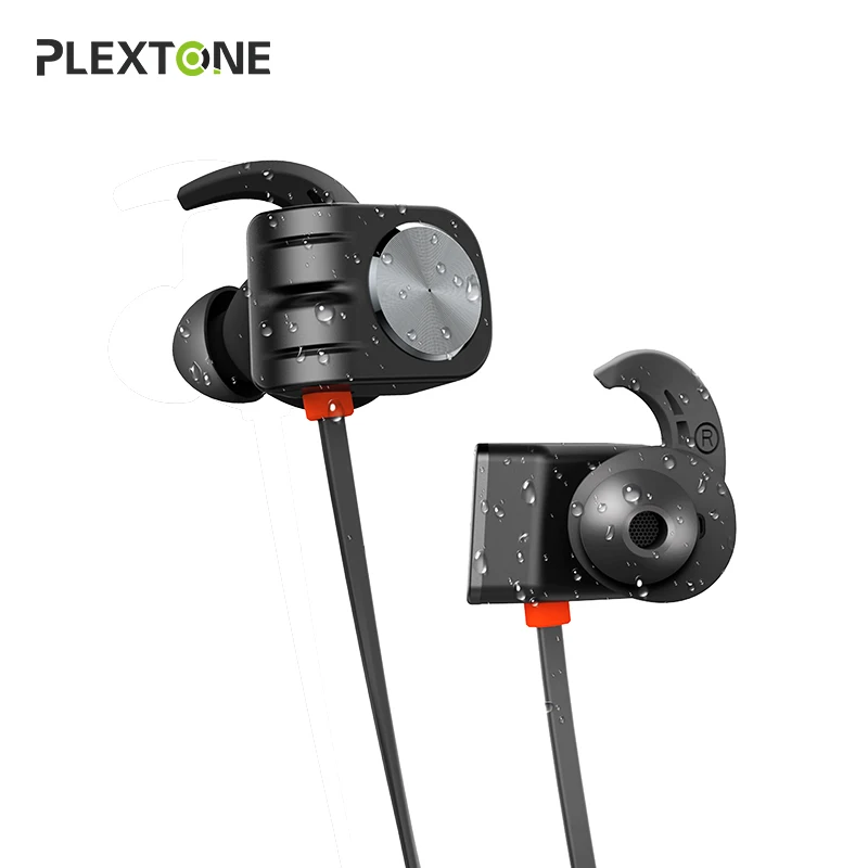 Plextone BX338 Bluetooth наушники IPX5 водонепроницаемые стерео наушники с микрофоном беспроводные наушники для телефона спортивные