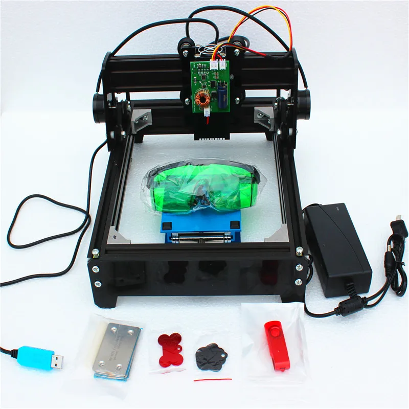 

15W high power laser engraving machine metal machine, 15W CNC laser module laser marking machine DIY mini laser