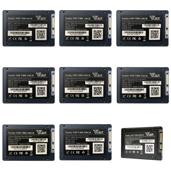 

Vaseky 60GB 64GB 120G 240GB 256GB 360GB 480G 500GB 640GB Internal Solid State Drive 2.5'' SSD SATA3 Hard Disk Laptop