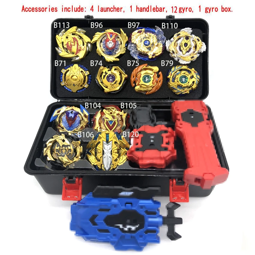 Детский комплект с топом на пусковые установки Beyblade игрушки B-100 B-127 B-00 B-134 B-135 B129 B128 металлический взрыв бей лезвия игрушка bay лезвия